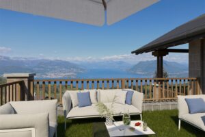 Ville con stupenda vista Lago Maggiore