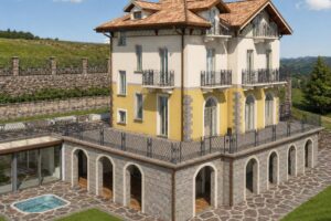 Villa d’Epoca con Vista meravigliosa su Stresa – Località Alpino