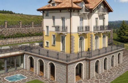 Villa d’Epoca con Vista meravigliosa su Stresa – Località Alpino
